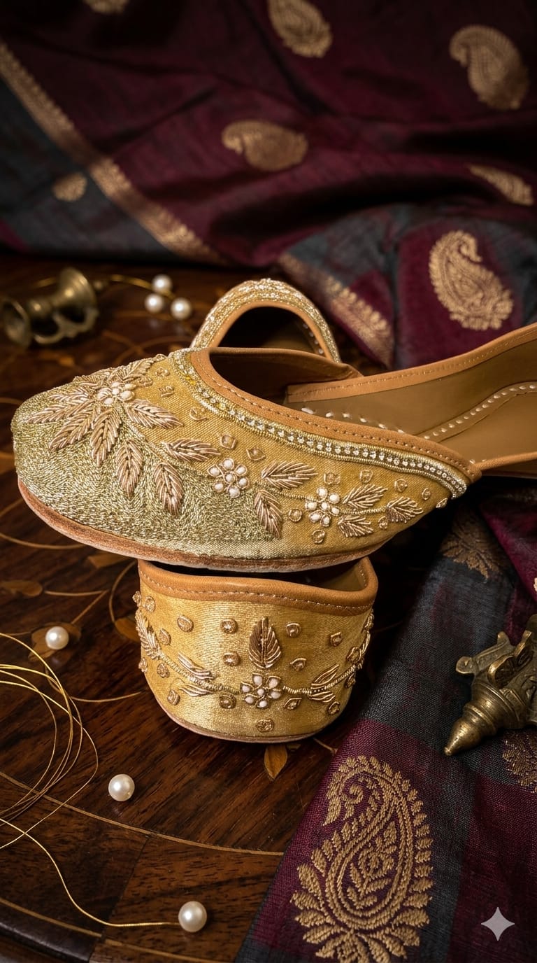 Golden Zari Bloom