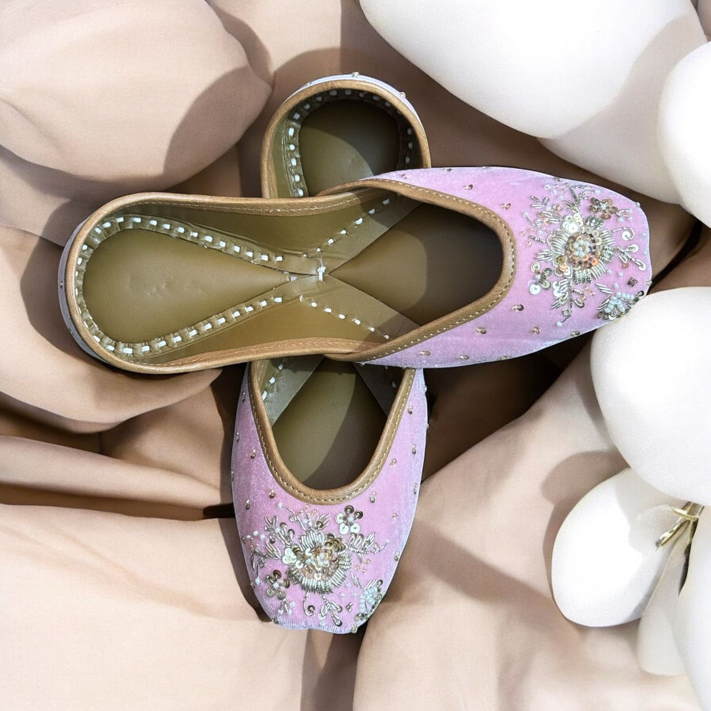 Rose Pink Jutti