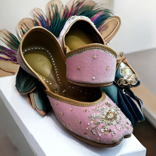 Rose Pink Jutti