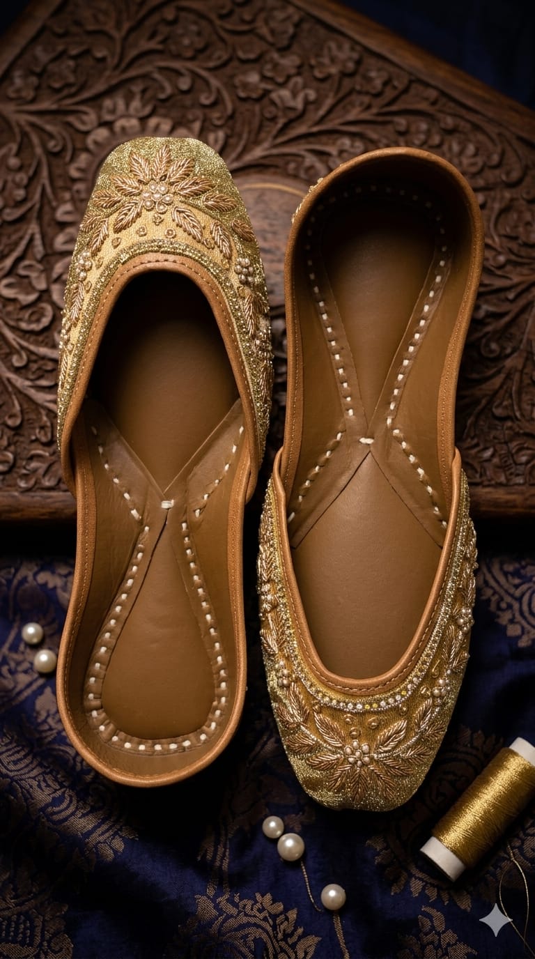 Golden Zari Bloom