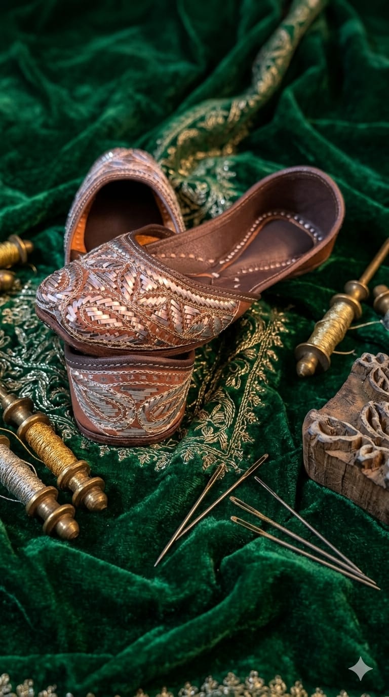 Silver Mukaish
