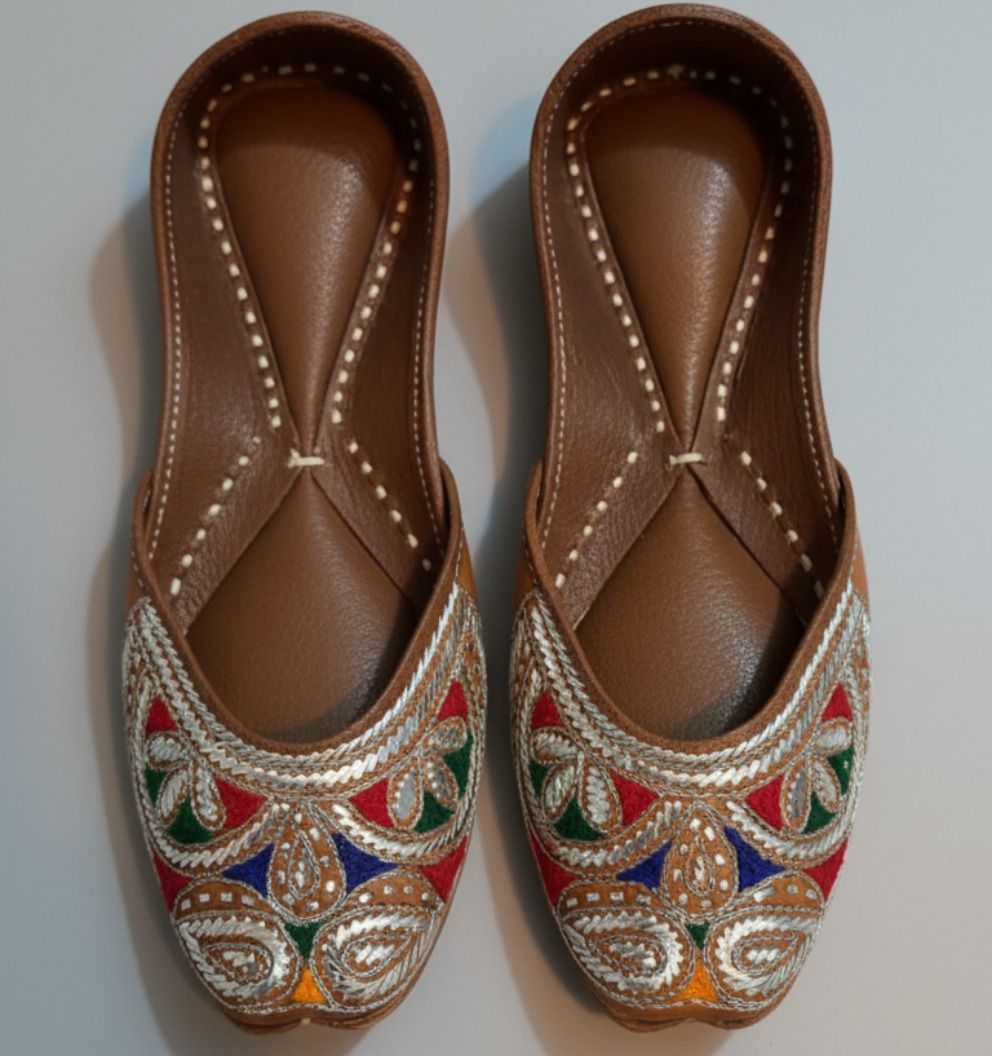 Phulkari Pop Jutti