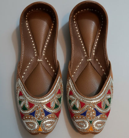 Phulkari Pop Jutti